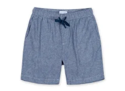 Mens Linen Short - Navy