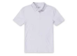 Mens Performance Printed Pique Polo