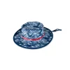 MENS PRINTED BUCKET HAT - NAVY
