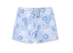 Mens Seersucker Volley Swim Shorts