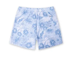 Mens Seersucker Volley Swim Shorts