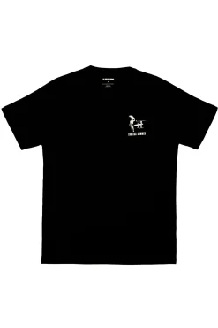 MENS SHORT SLEEVE SHIRT - BLACK