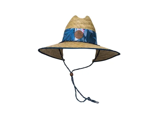 MENS STRAW HAT - DENIM