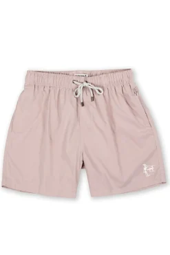 MENS SWIM SHORTS - MAUVE
