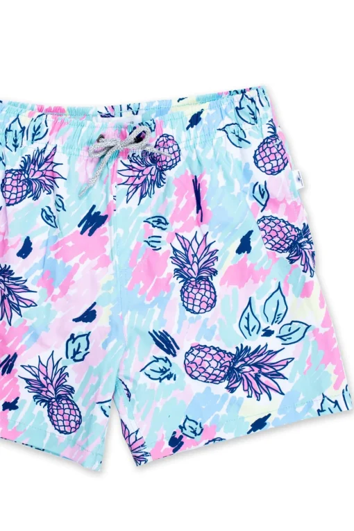 TODDLER SWIM SHORTS - BLUE